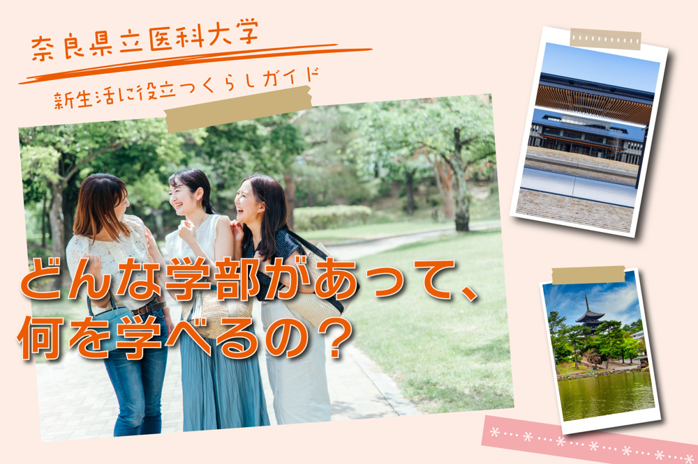 奈良県立医科大学ってどんな学部があって、何を学べるの？の画像