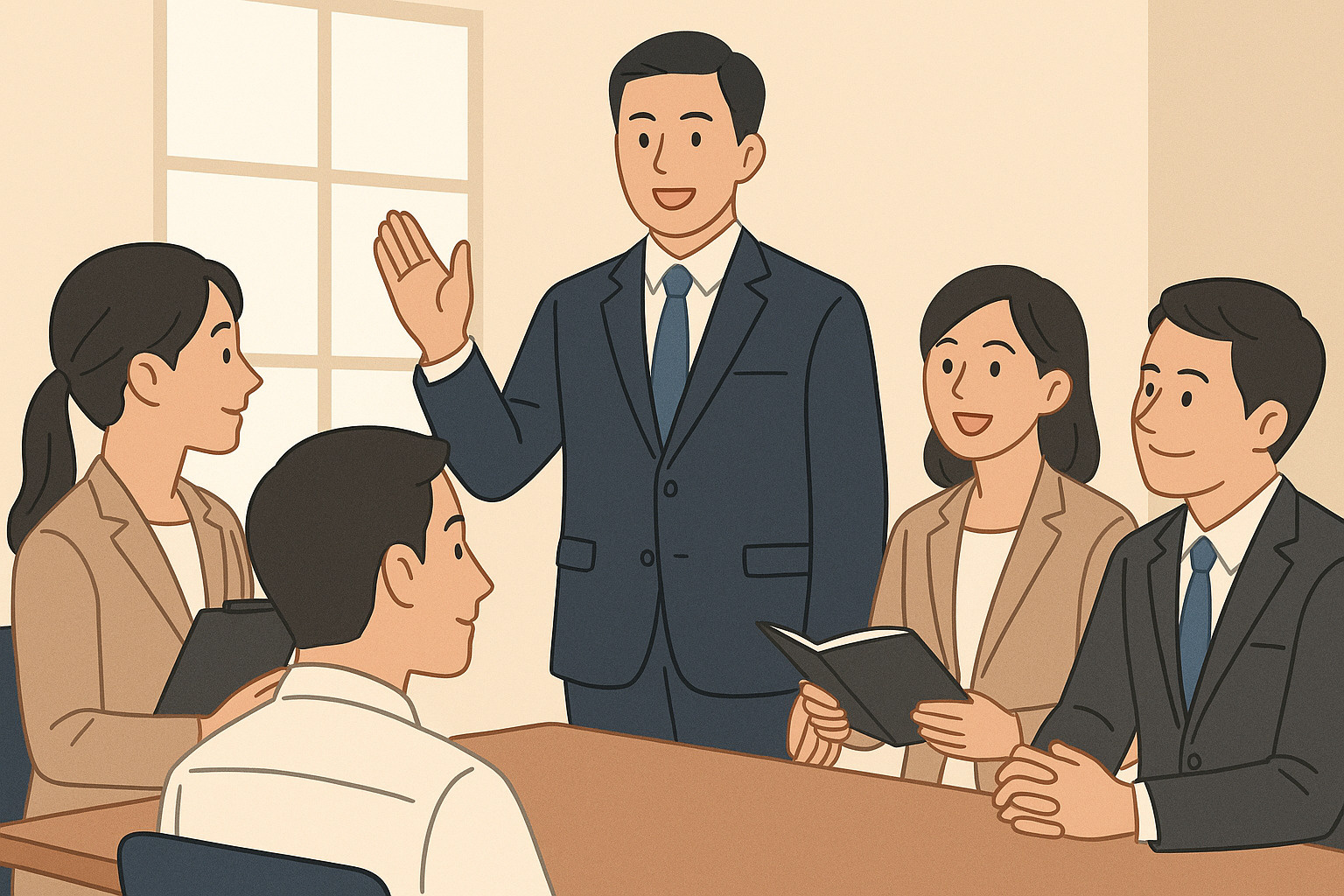 日本企業に根づく朝礼という文化 ― 社員主体でつくる新しい日本企業文化 ―の画像