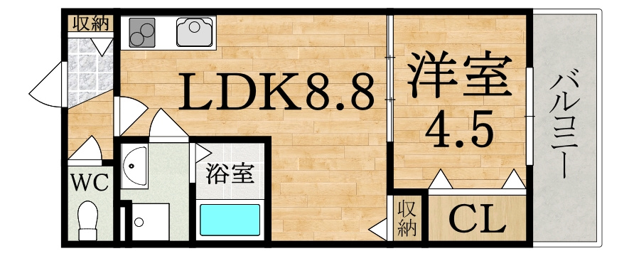Cタイプ間取り図