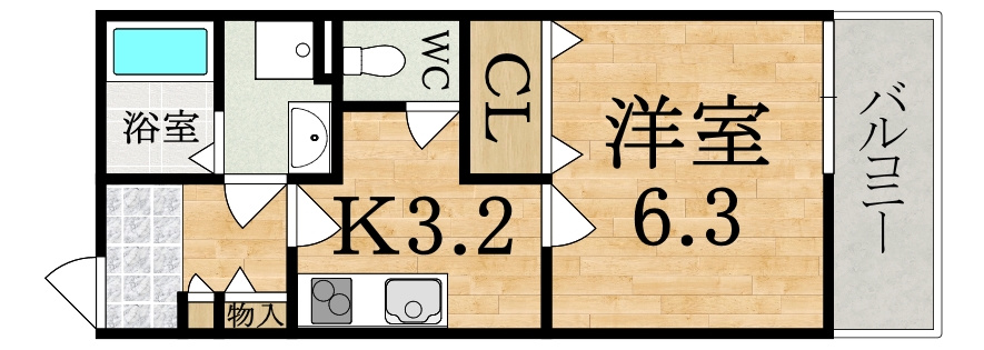 Dタイプ間取り図