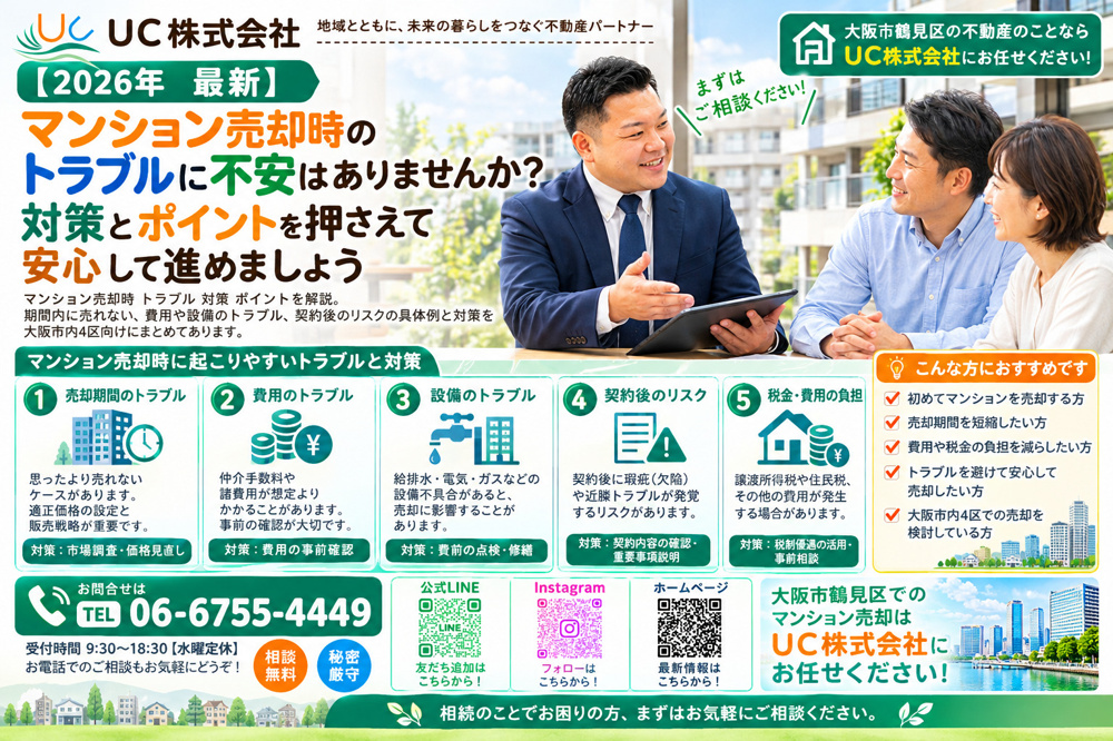 【2026年　最新】マンション売却時のトラブルに不安はありませんか 対策とポイントを押さえて安心して進めましょうの画像