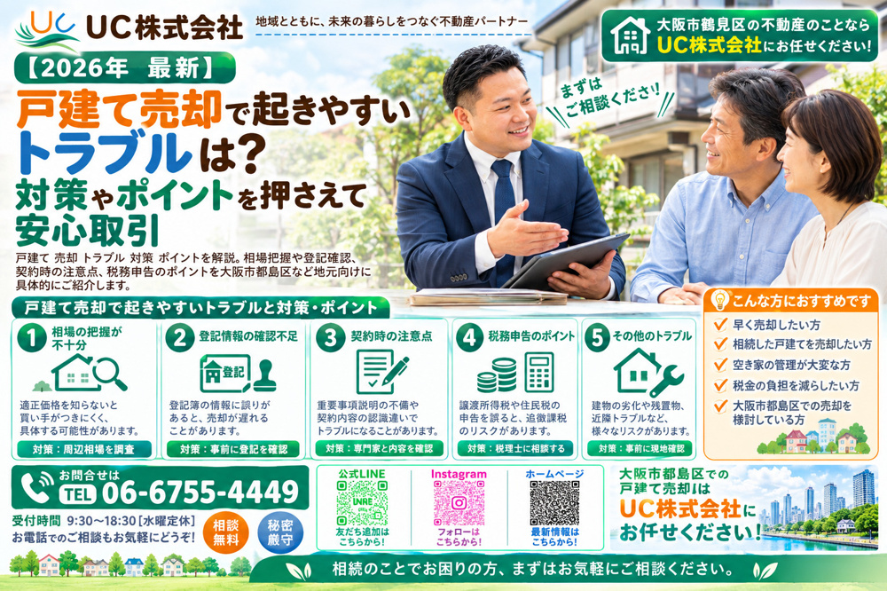 【2026年　最新】戸建て売却で起きやすいトラブルは？対策やポイントを押さえて安心取引の画像
