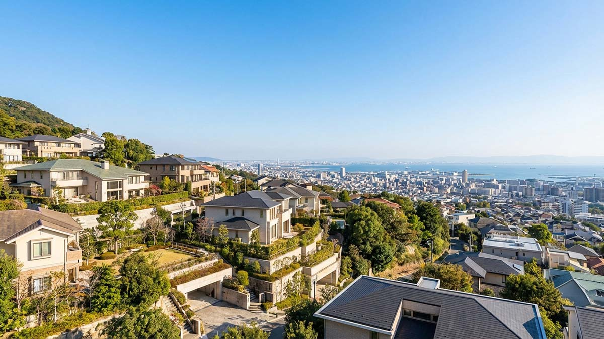 【芦屋の高級住宅街】六麓荘町・奥池・平田町…エリアごとの「住み心地」と「資産価値」の違いを徹底比較の画像