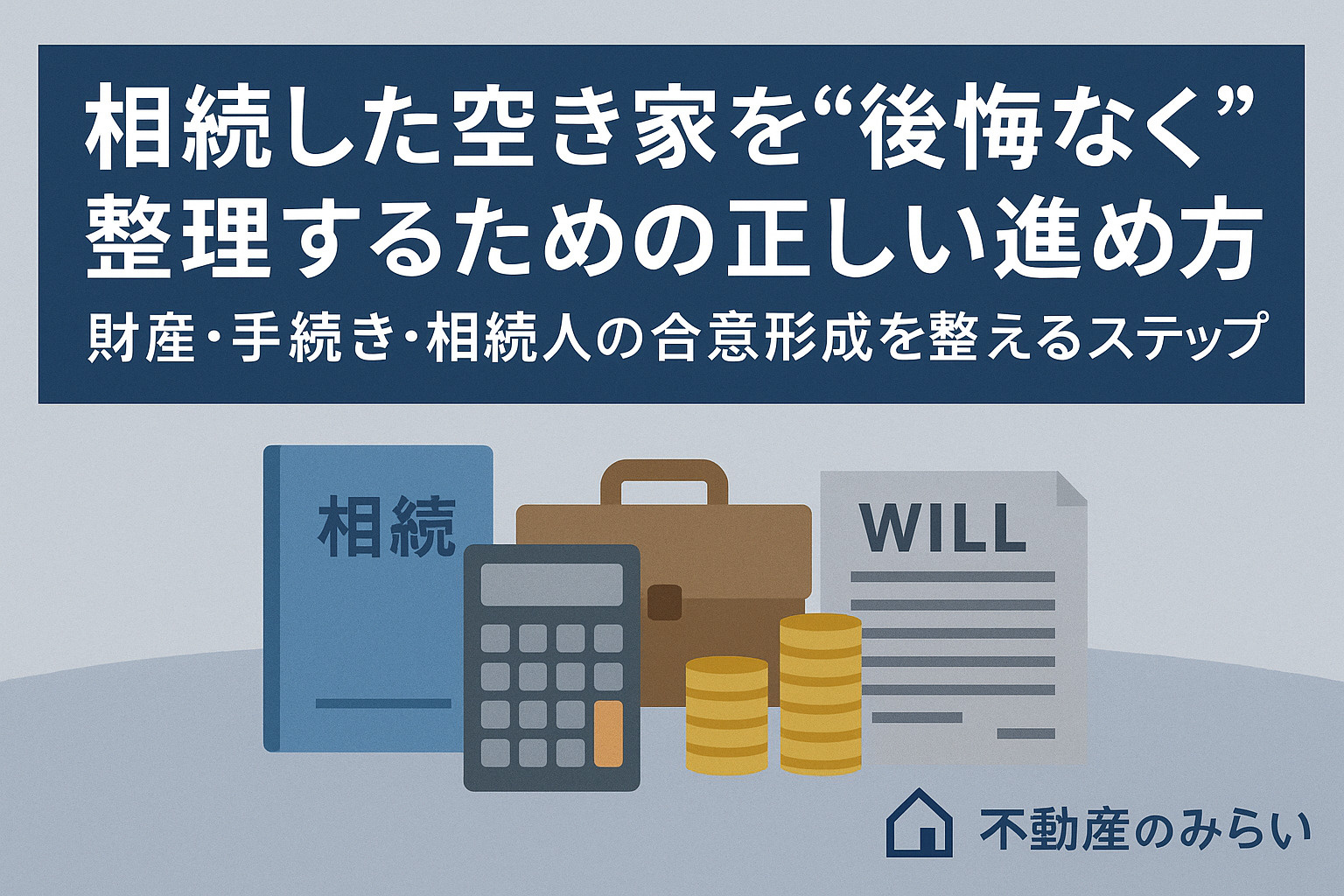 相続空き家の正しいステップと手続き整理を示した第2章の画像