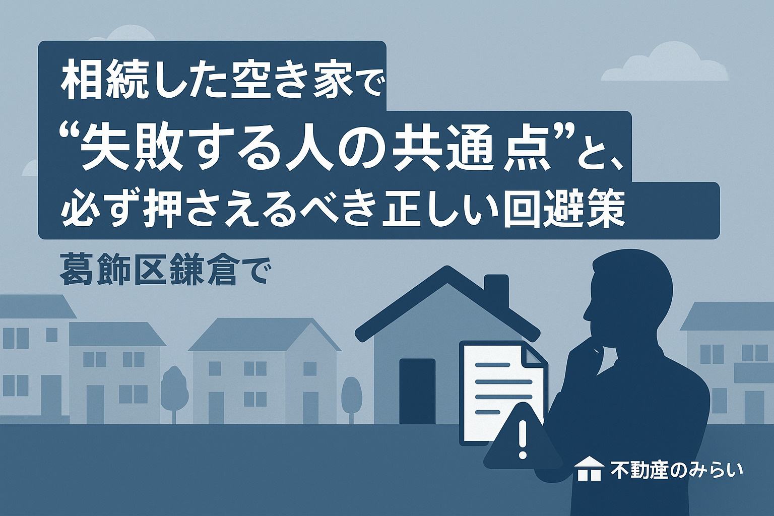 相続した空き家で失敗しがちな点と鎌倉での回避策を解説する第4章の画像