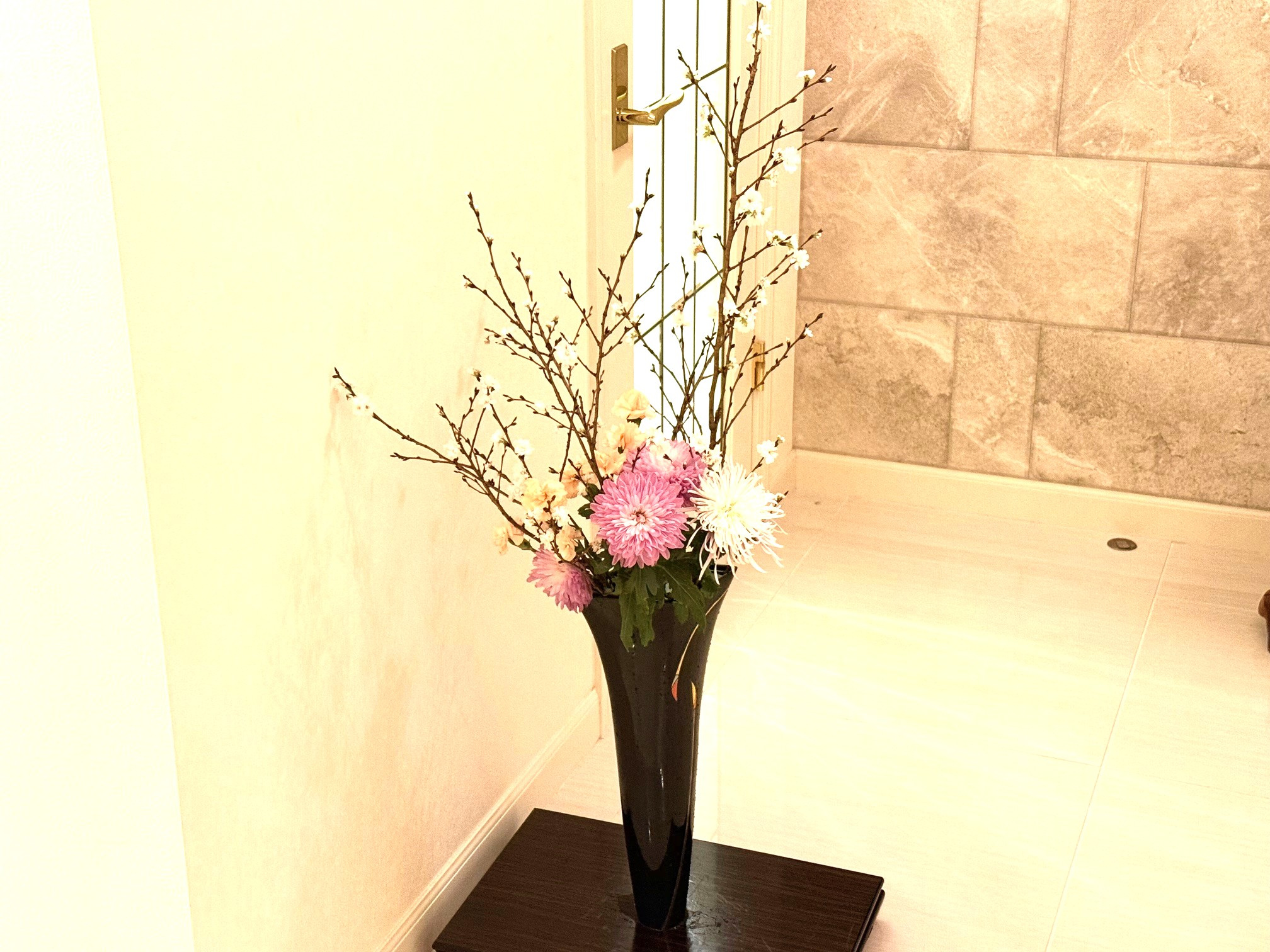 冬に舞い降りた春の息吹の画像