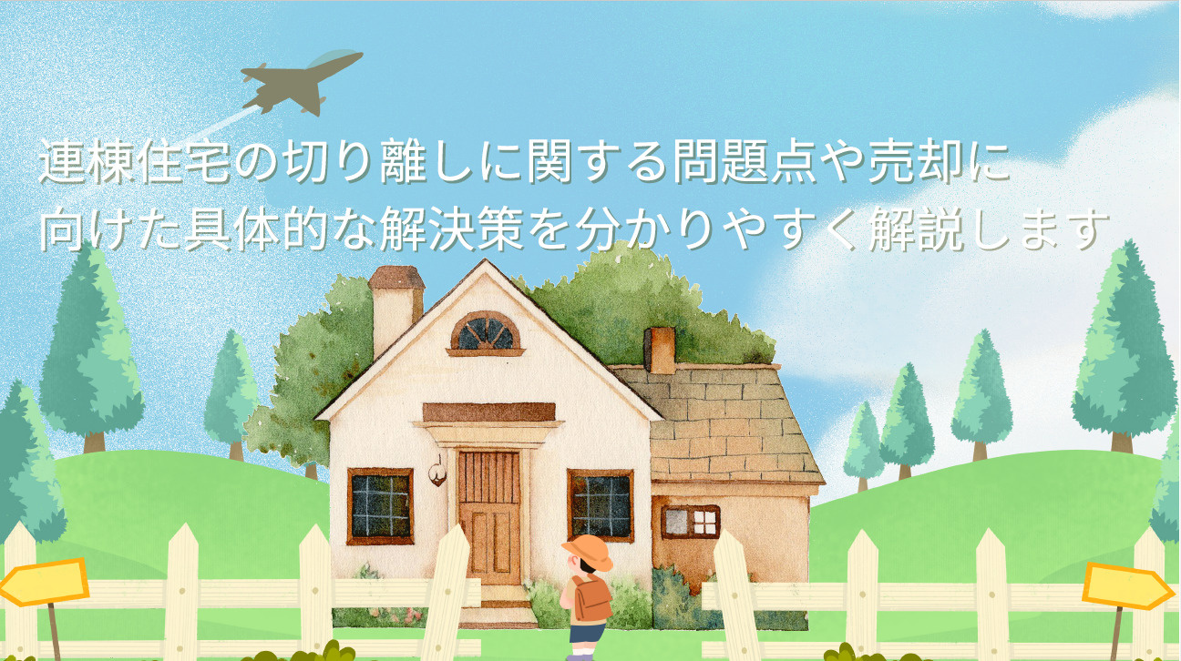 連棟住宅の切り離しで承諾とれない時は？売却や相談先の選び方も解説の画像