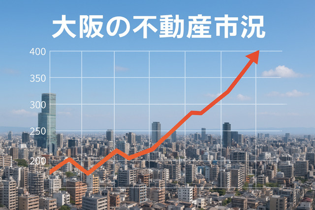 大阪府の不動産市況は現在どうなっている？これからの動きと売却ポイントを解説の画像