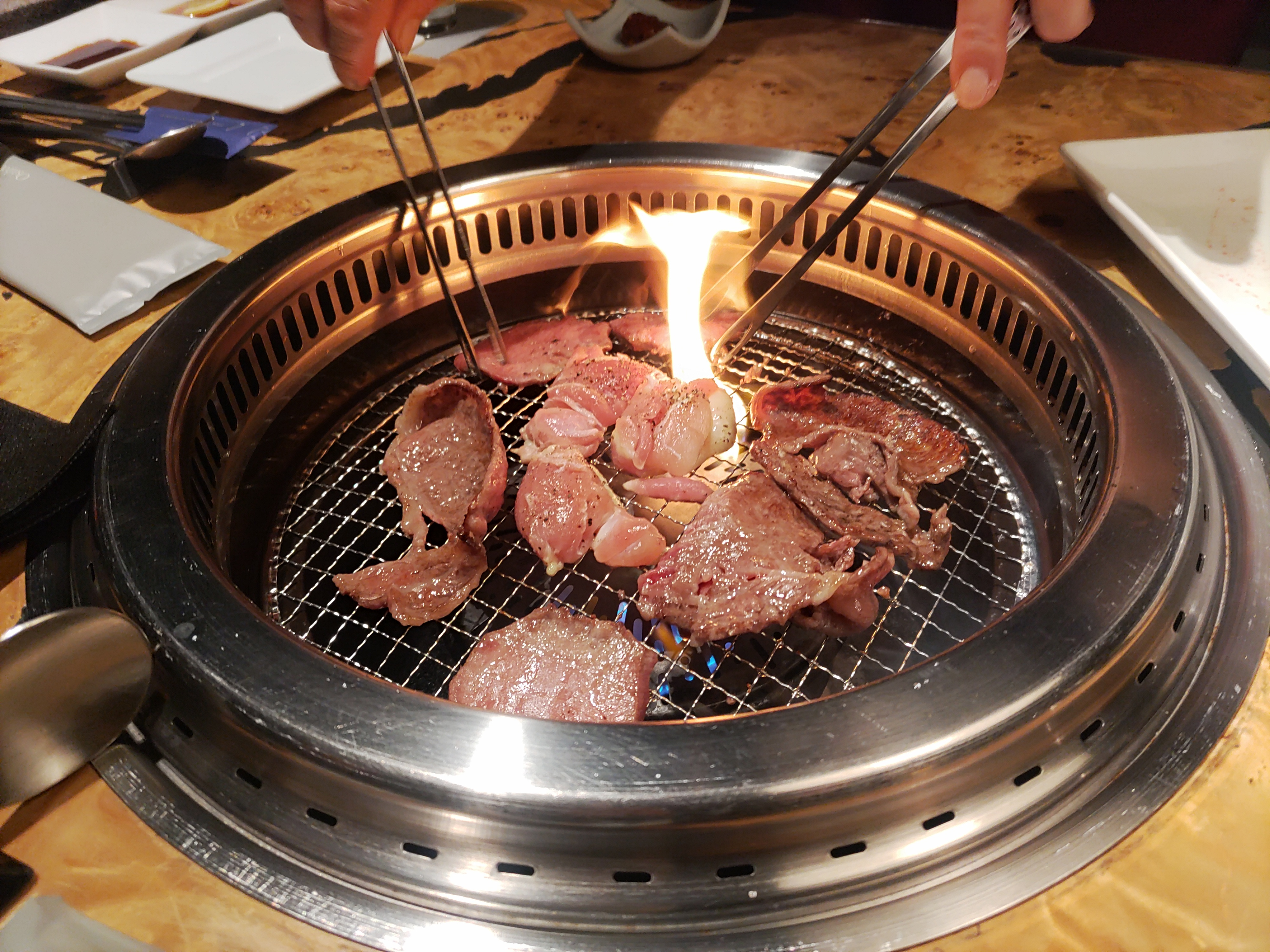 松山市湊町１丁目中の川通りと千舟町通りの両方に面している焼肉店のTHE HACHIKINZANに初見参してきたよ♪の画像