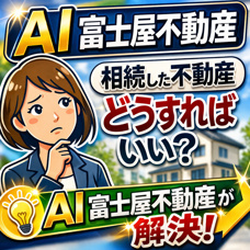 AI富士屋不動産が“不動産売却の悩み”を解決します。の画像