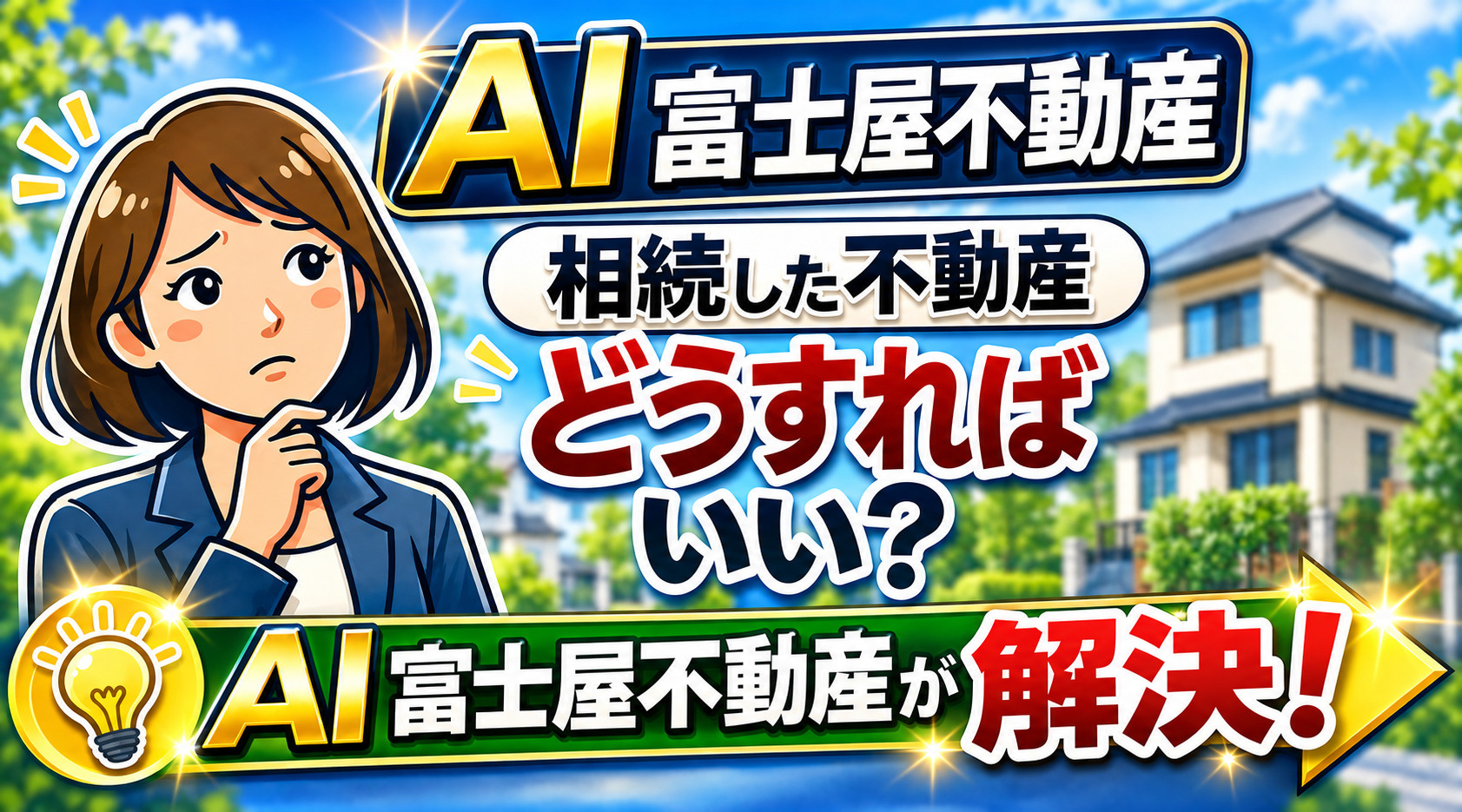 ＡＩ富士屋不動産が“不動産売却の悩み”を解決します。の画像