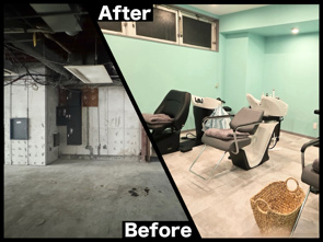 成約事例（シャンプーサロン）の画像