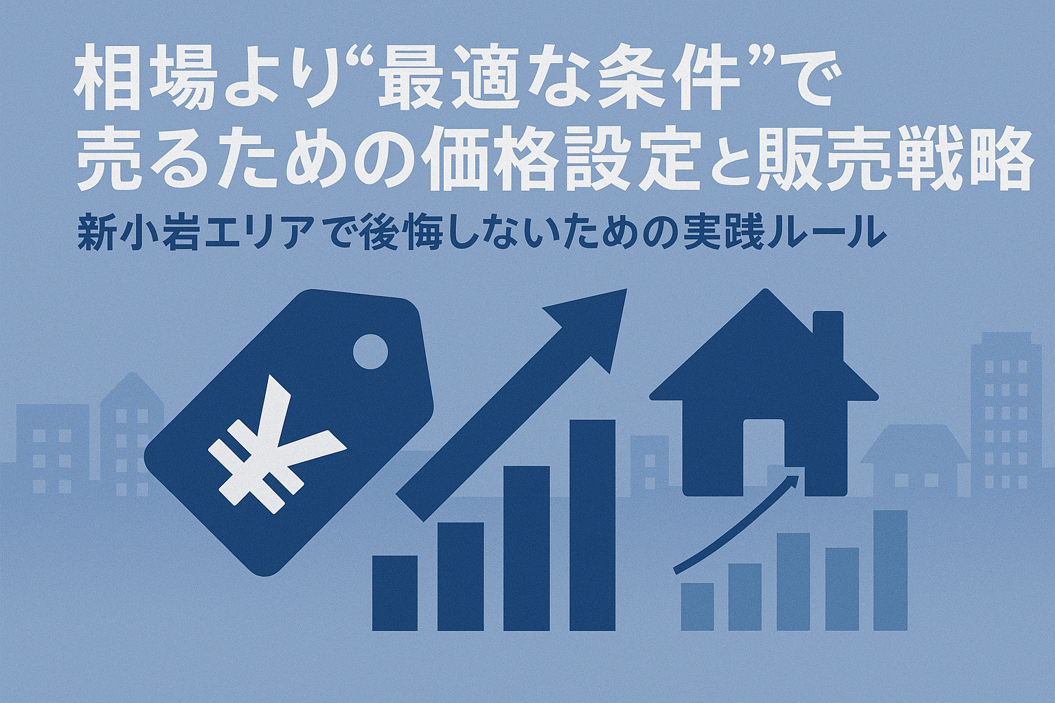 葛飾区新小岩で失敗しない不動産売却の価格設定戦略