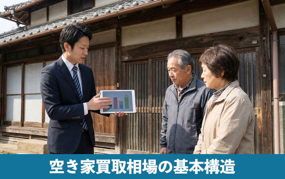 空き家買取相場の基本構造