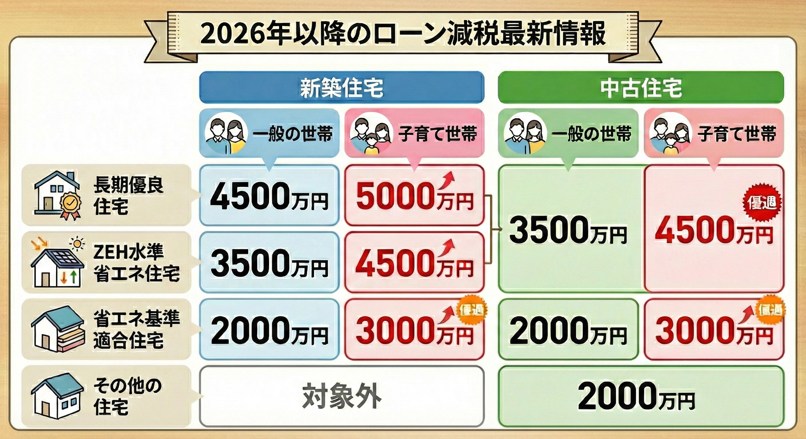 
2026年（令和８年）以降の住宅ローン減税の最新情報
