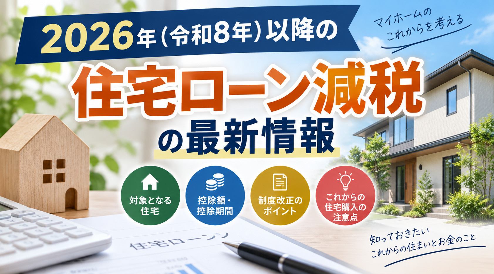 2026年（令和８年）以降の住宅ローン減税の画像