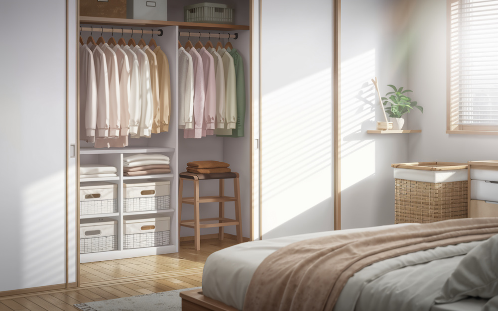 クローゼットの整理整頓が苦手な方必見！使いやすい収納の仕方を紹介の画像