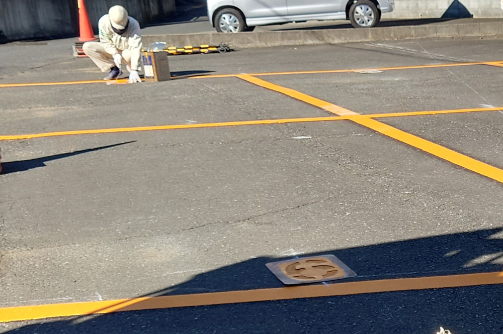 新しい月極駐車場オープンの準備を始めましたの画像