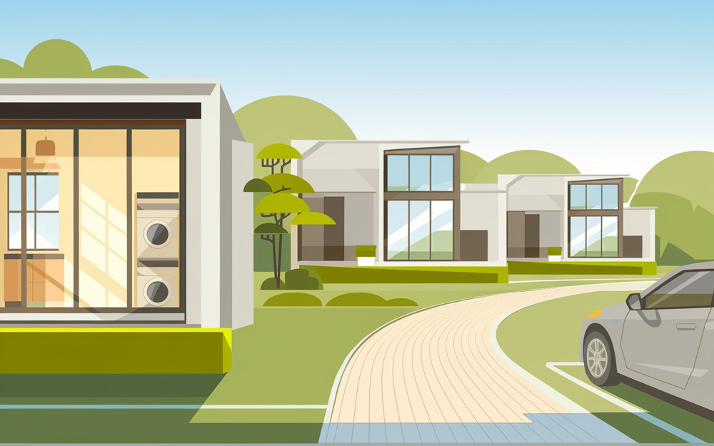 建売で間取りを選ぶコツは何？新築ランドリールーム収納の工夫も紹介の画像