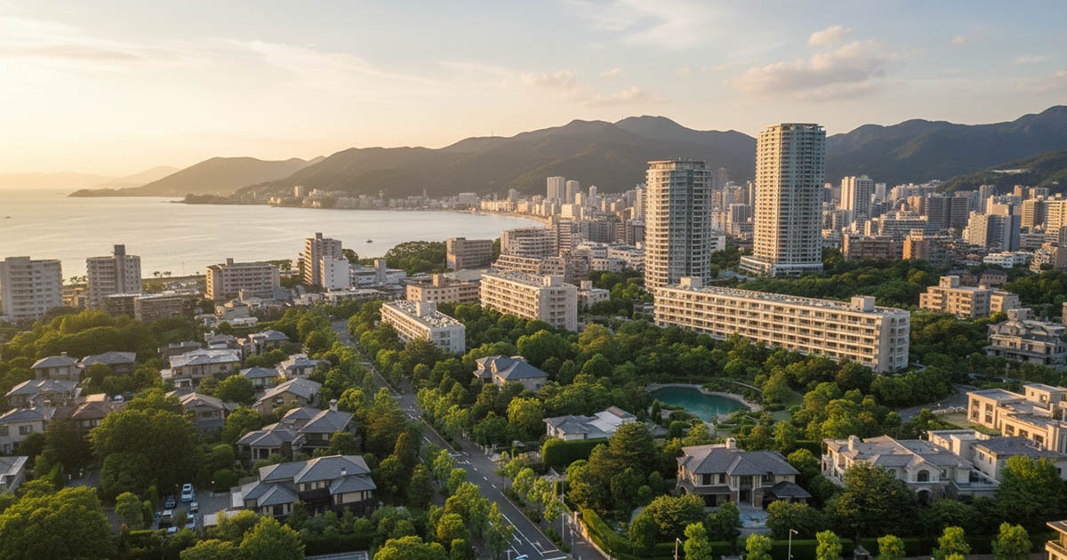 神戸・芦屋の洗練された街並みと安定した資産価値