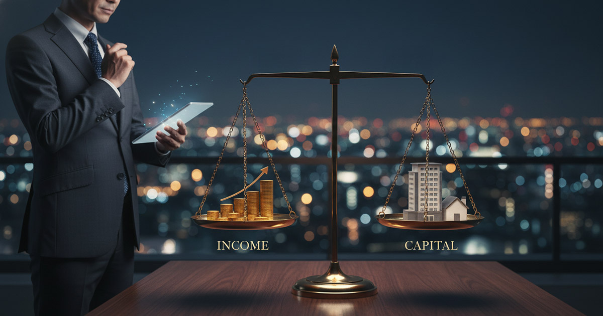 【阪神間の不動産投資】家賃収入だけじゃない！阪神間で「売却益（キャピタル）」を最大化する物件の育て方の画像