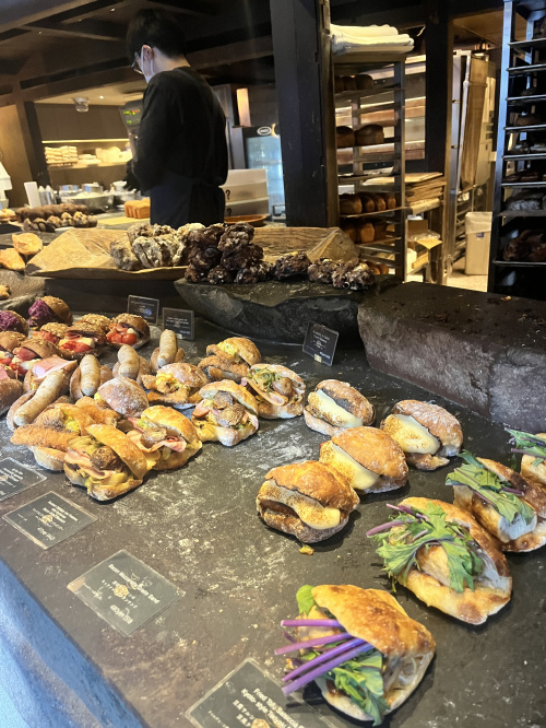 おいしいパン屋さんの画像