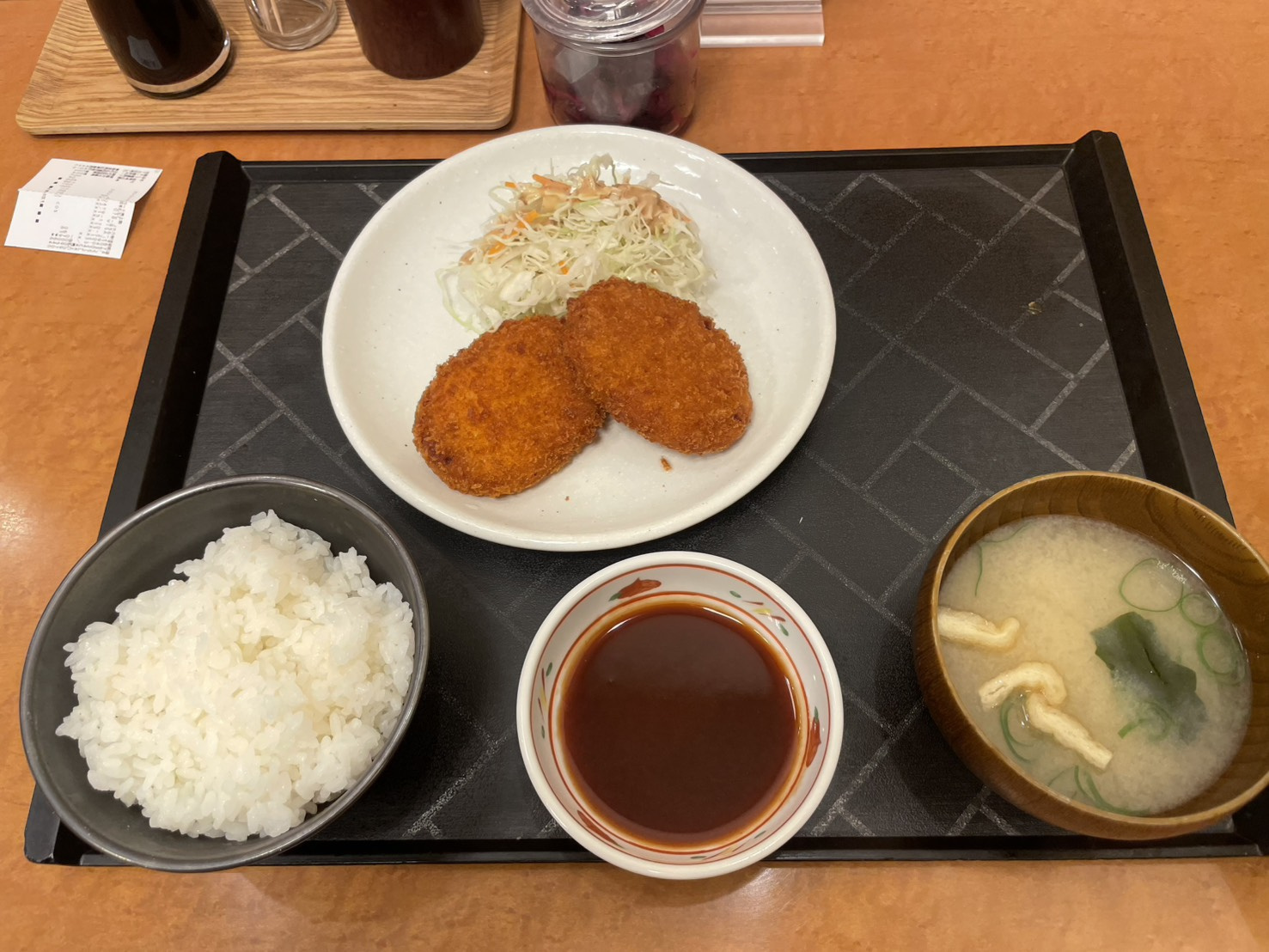 【六甲道ランチ】サクッと満足「コロッケ定食」の画像