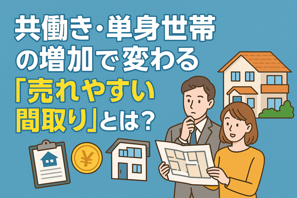 共働き・単身世帯増加で変わる 「売れやすい間取り」の新常識の画像