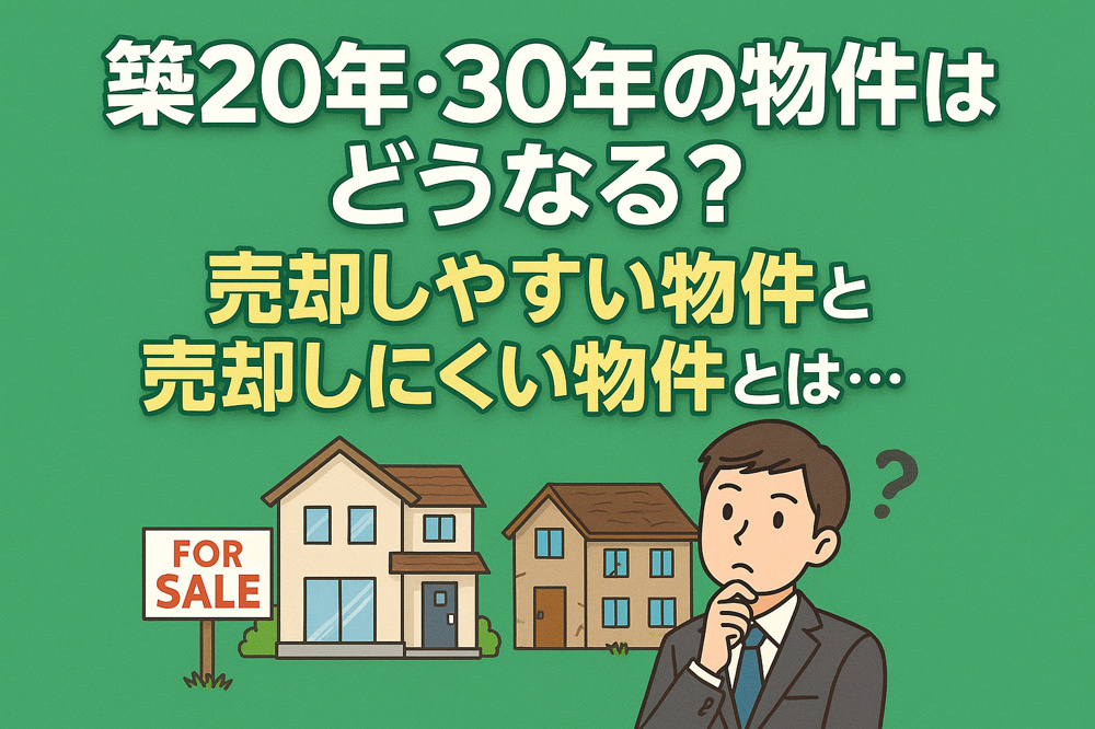 築20年・30年の物件はどうなる？ 売却しやすい物件と売却しにくい物件とはの画像