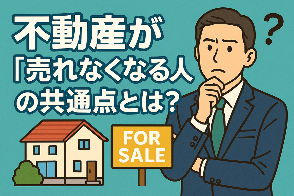 不動産が「売れない人」の共通点とは？の画像