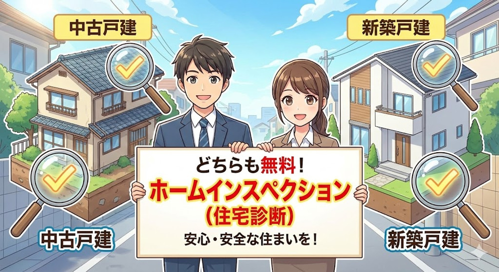 新築・中古問わず！当店なら「ホームインスペクション（住宅診断）」が無料になる理由の画像