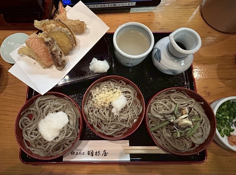 出雲で割子そばを食べてきました✨の画像