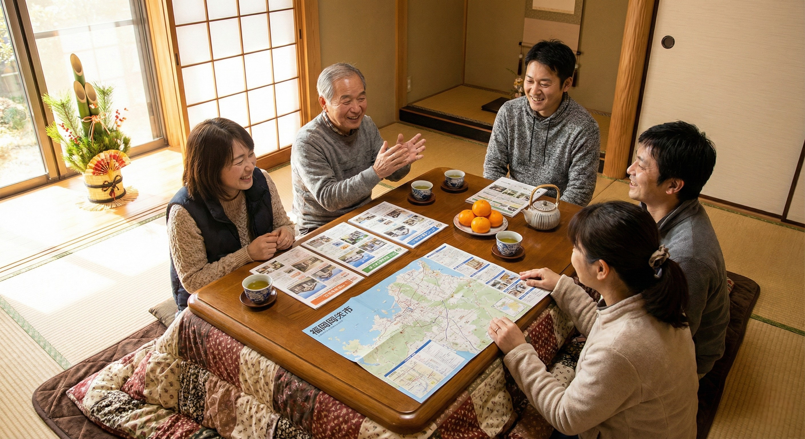 福岡市の不動産仲介会社へ年末年始に相談しませんか 年末の売却サポート体制や流れも紹介｜福岡市・糟屋郡で不動産売却をお考えなら株式会社リブレステート
