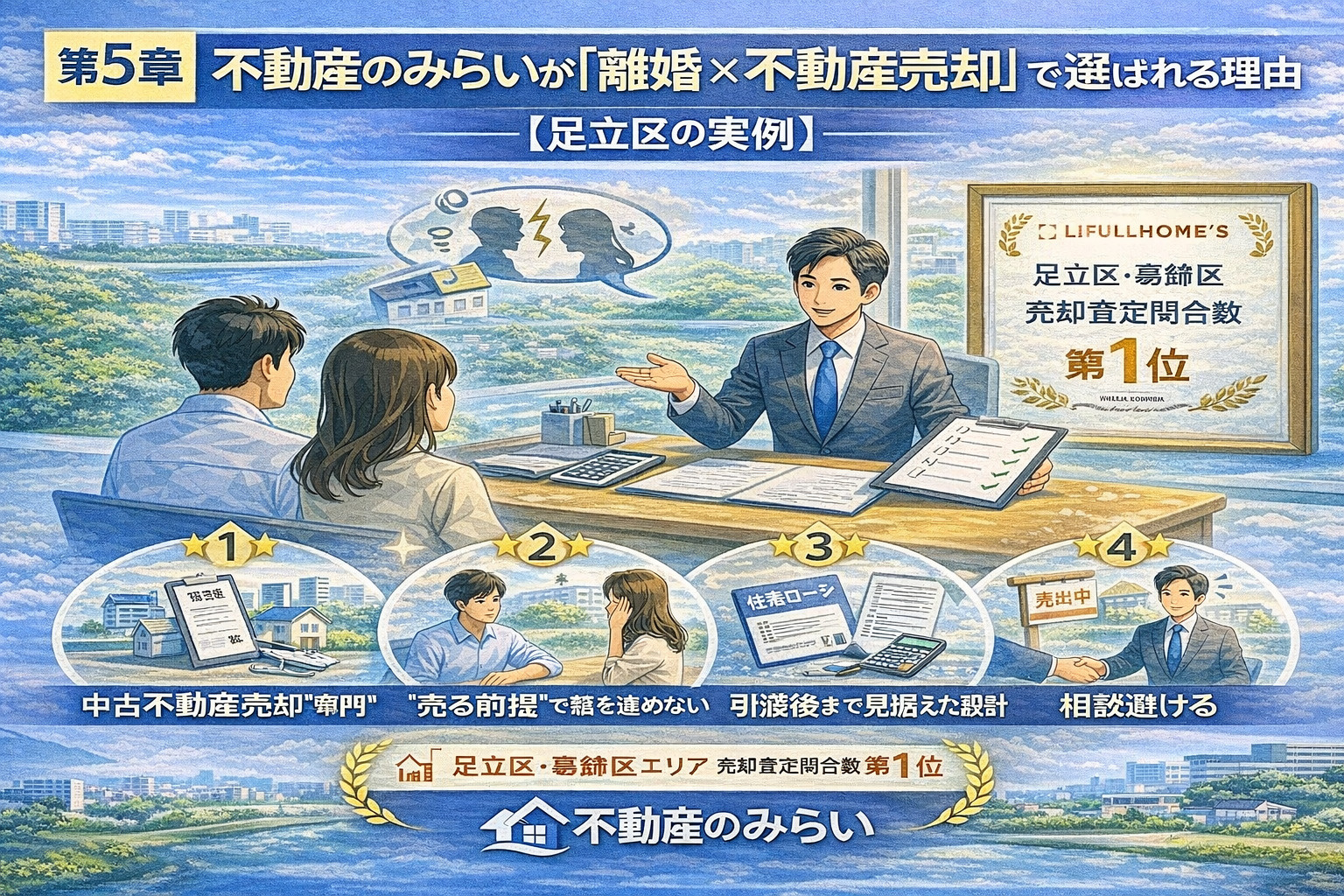不動産のみらいが相談先として選ばれる理由