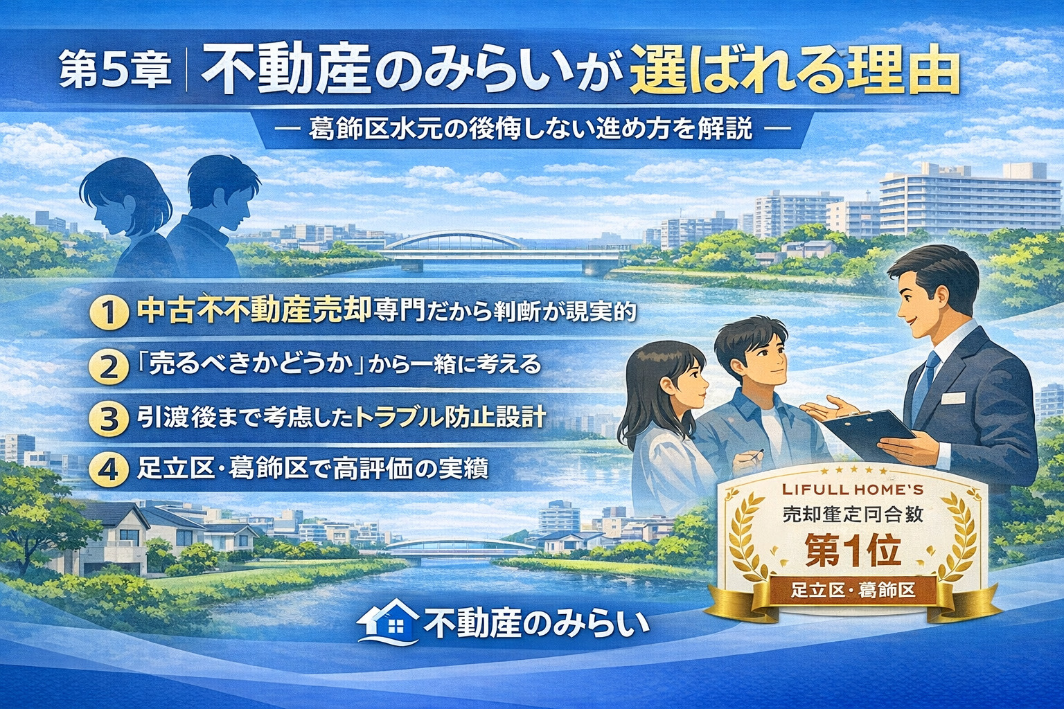 不動産のみらいが相談先として選ばれる理由