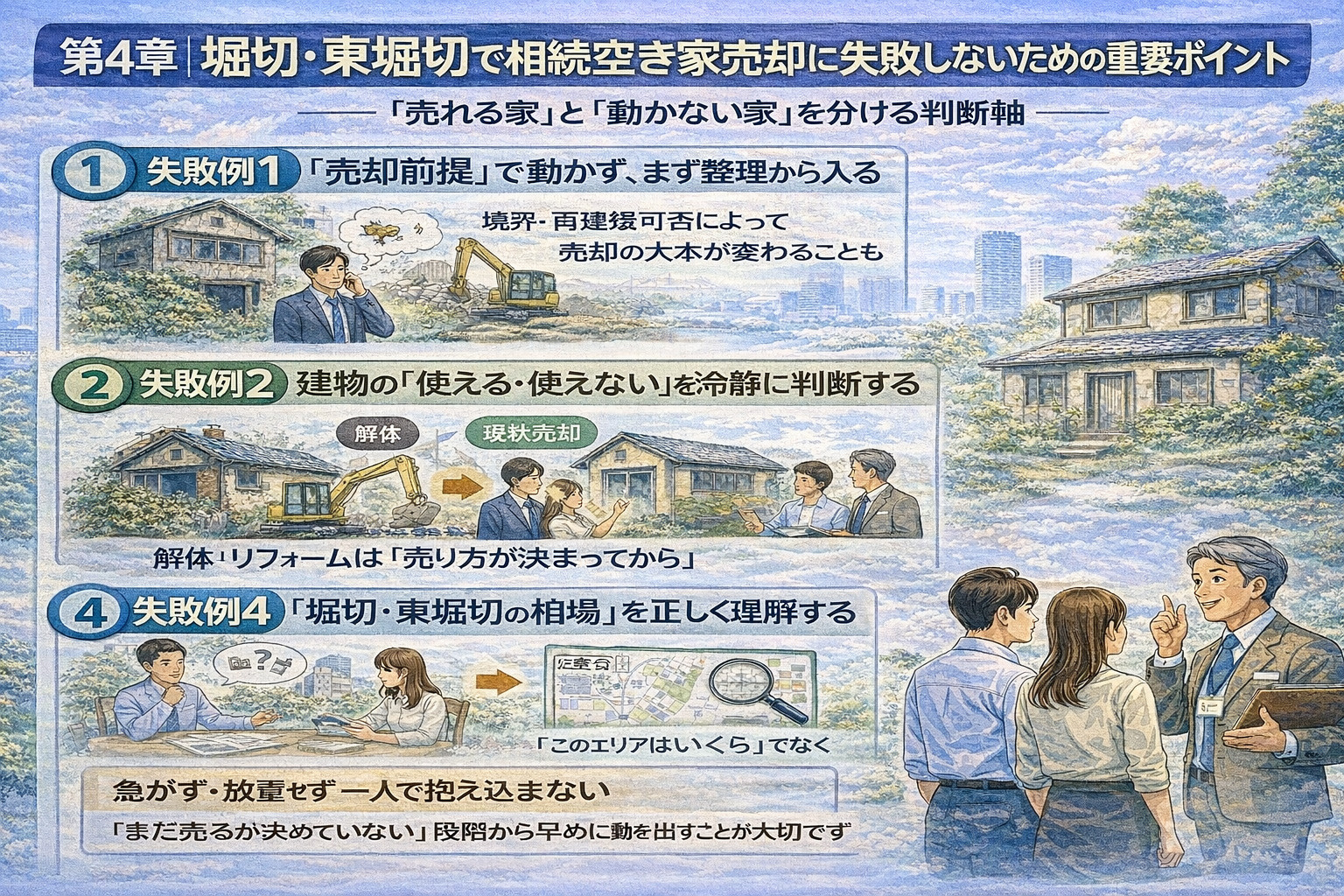 堀切・東堀切で相続空き家売却を成功させるポイント解説