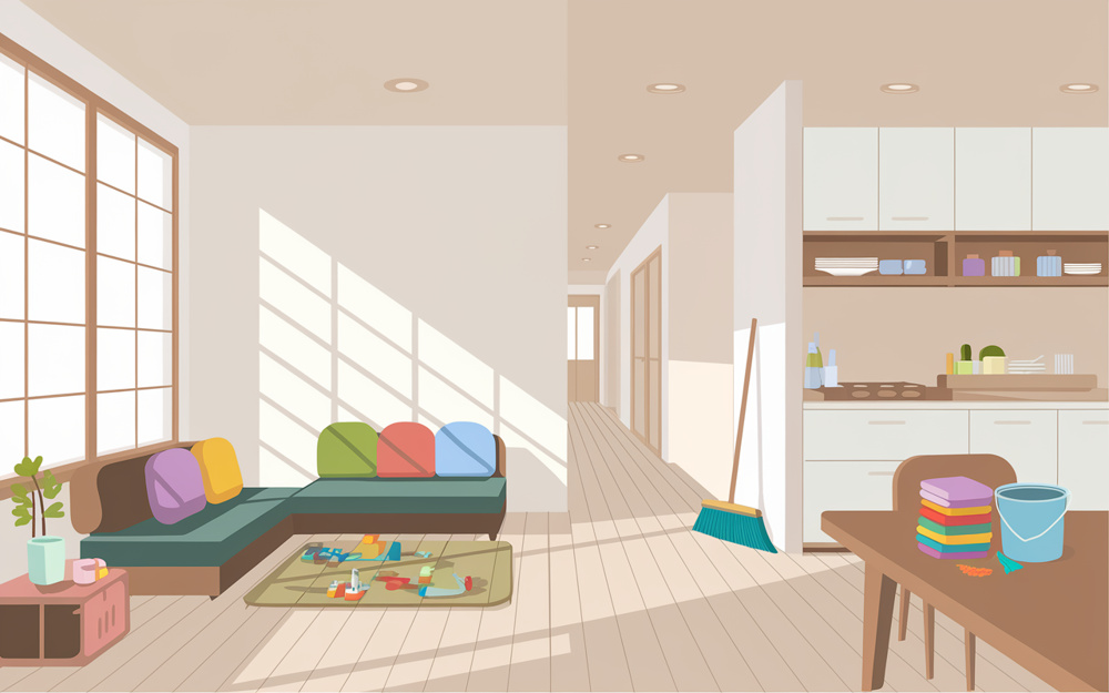家全体の掃除を子供と一緒に始めませんか 家族で楽しく片付けるコツも紹介の画像