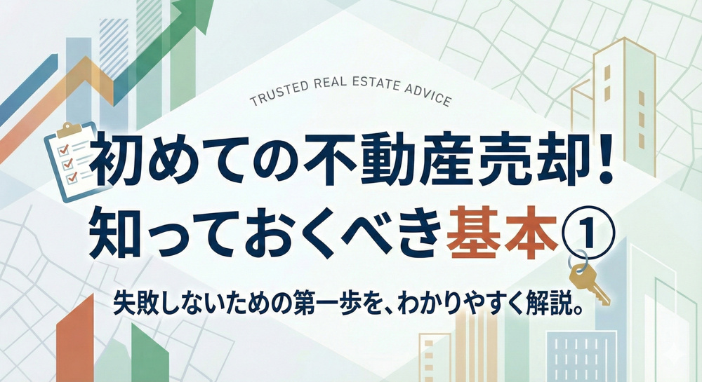 初めての不動産売却！　しっておくべき基本①の画像