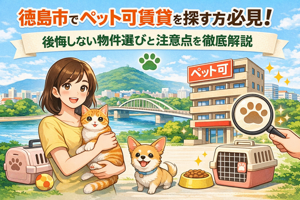 ペットも大切な家族　ペット可物件の画像