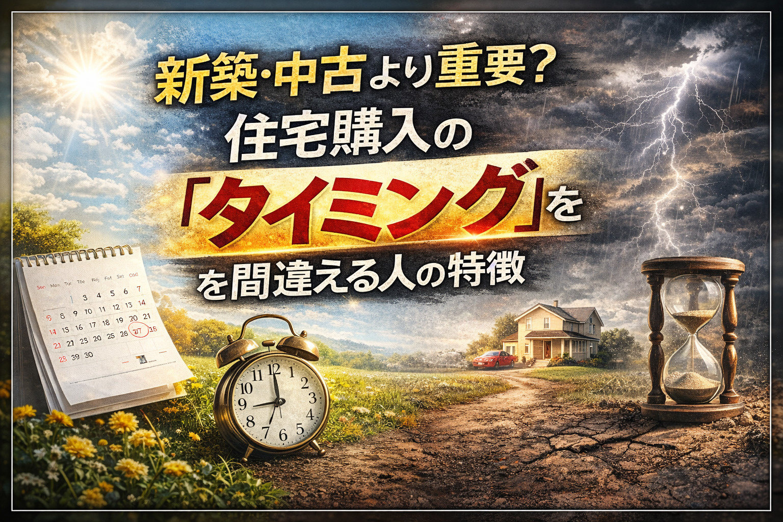 新築・中古より重要？「住宅購入のタイミング」を間違える人の特徴の画像