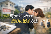 周りに知られずに売りに出す方法の画像