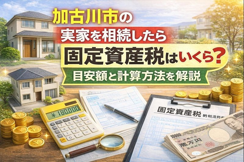 加古川市の実家を相続したら固定資産税はいくら?目安額と計算方法を解説の画像