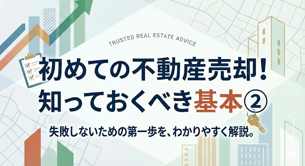 初めての不動産売却！　知っておきたい基本②の画像
