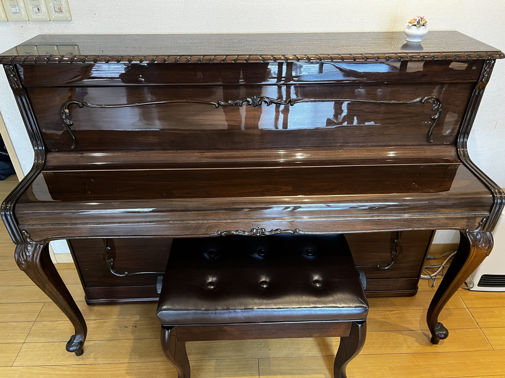 ピアノがきましたの画像