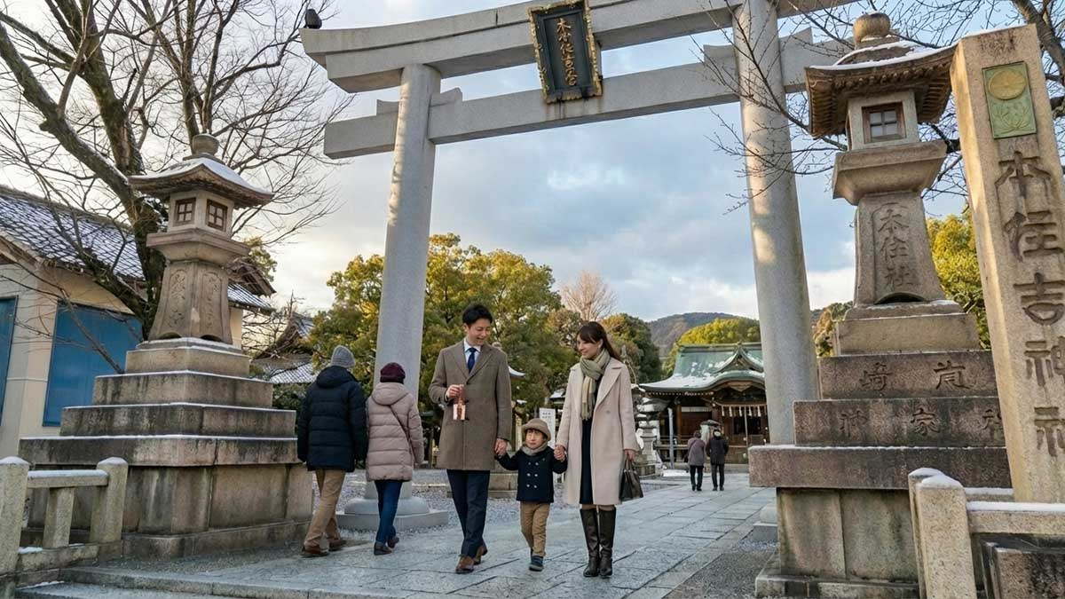 本住吉神社の鳥居