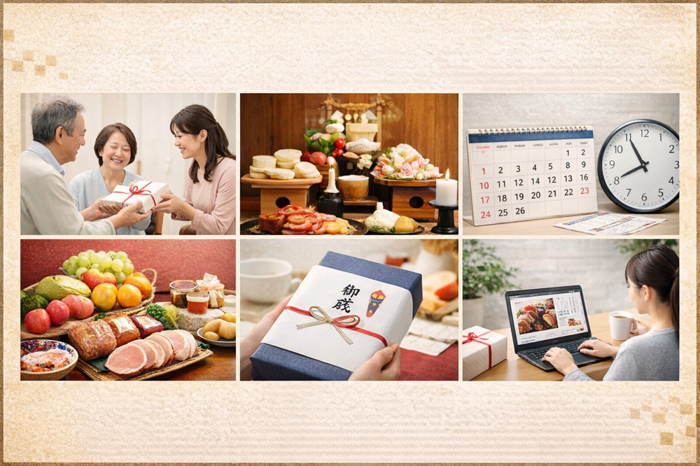 日本の年末文化：お歳暮という感謝の習慣の画像