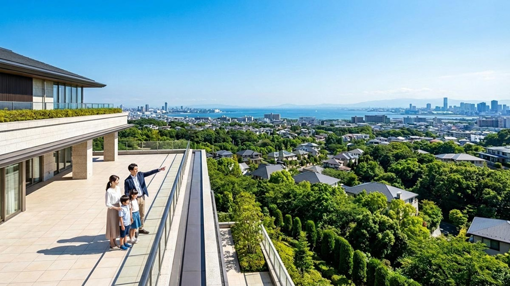 六麓荘の土地価格、坪単価の相場は？購入に必要な本当の予算をプロが解説の画像