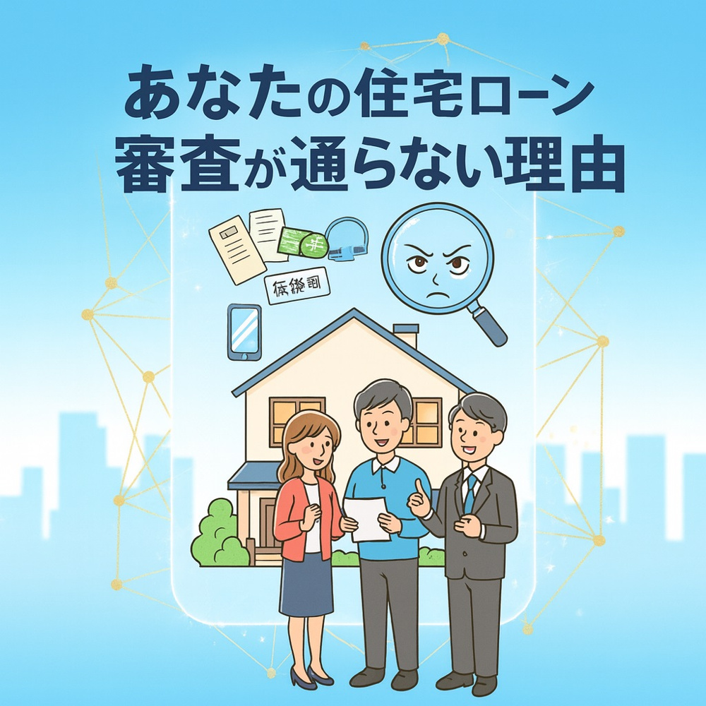 あなたの住宅ローン審査が通らない理由【高崎不動産情報ライブラリー】の画像