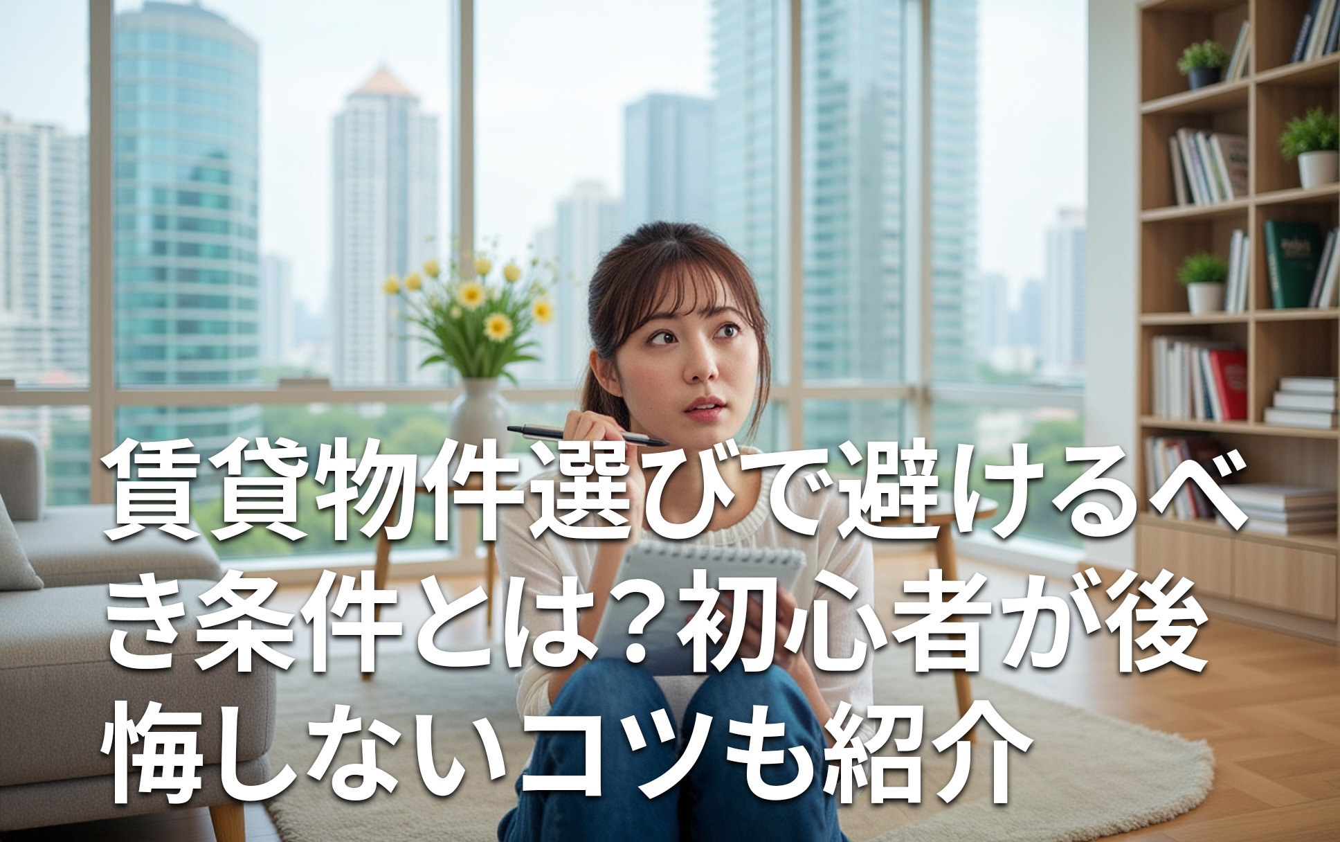 賃貸物件選びで避けるべき条件とは？初心者が後悔しないコツも紹介の画像