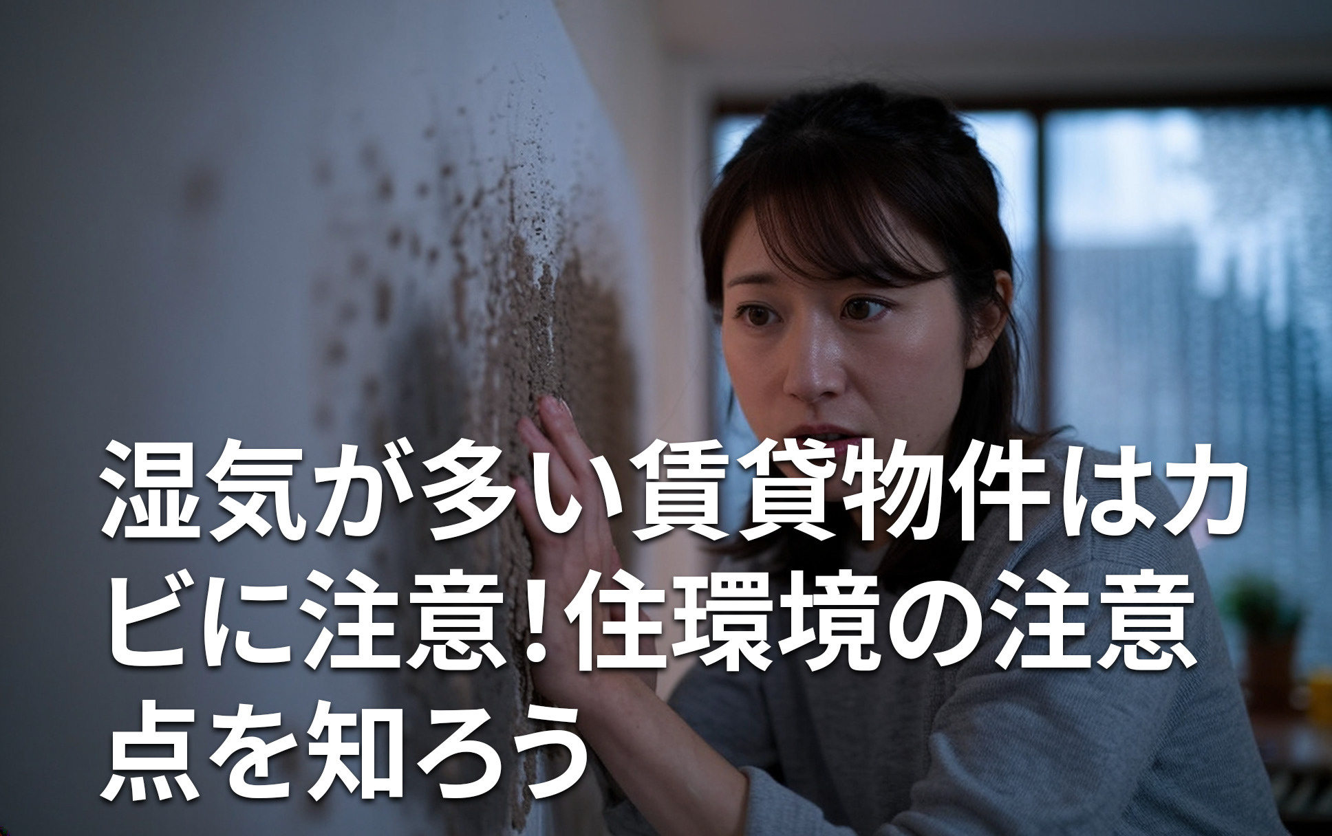 湿気が多い賃貸物件はカビに注意！住環境の注意点を知ろうの画像